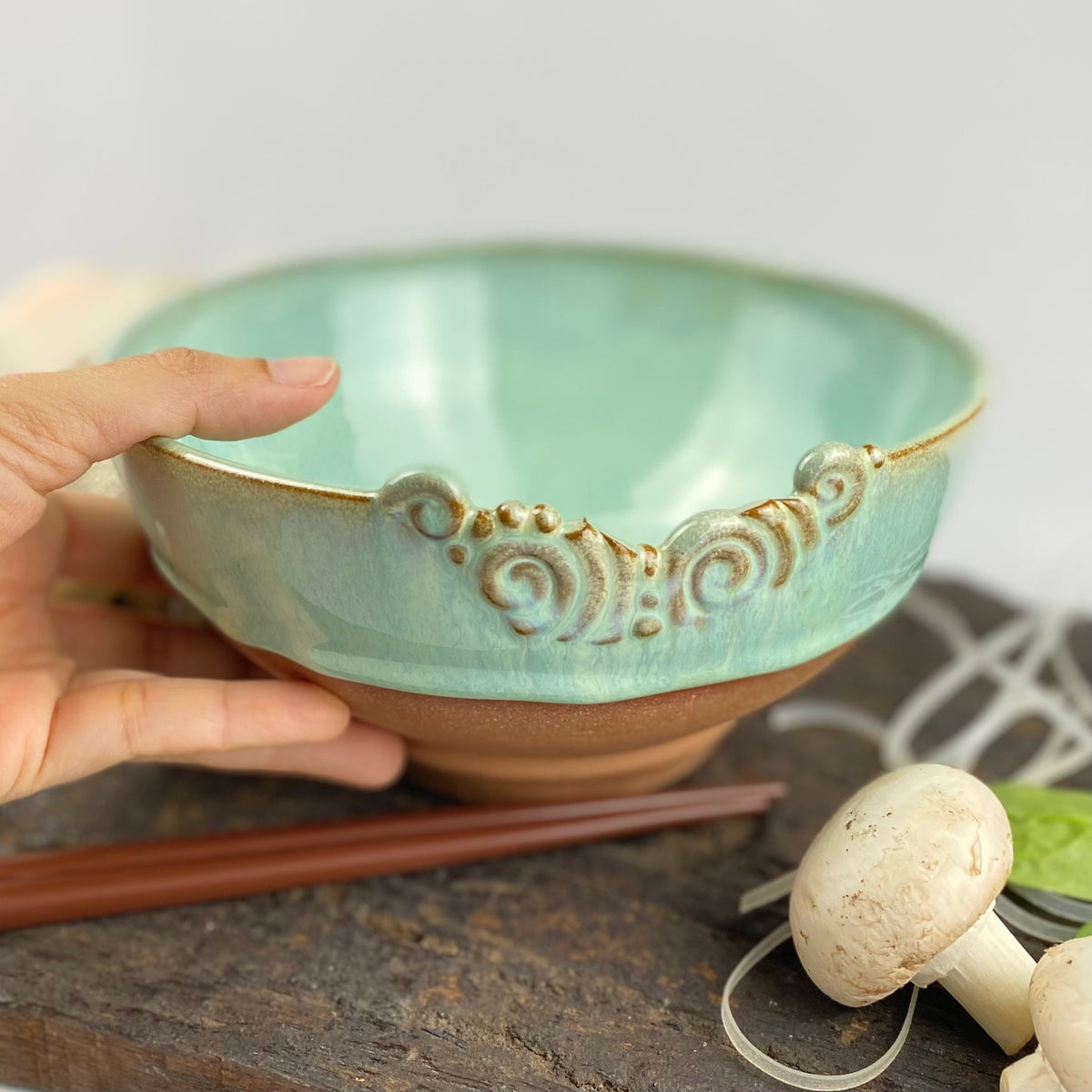 Ceramic pho clearance bowls